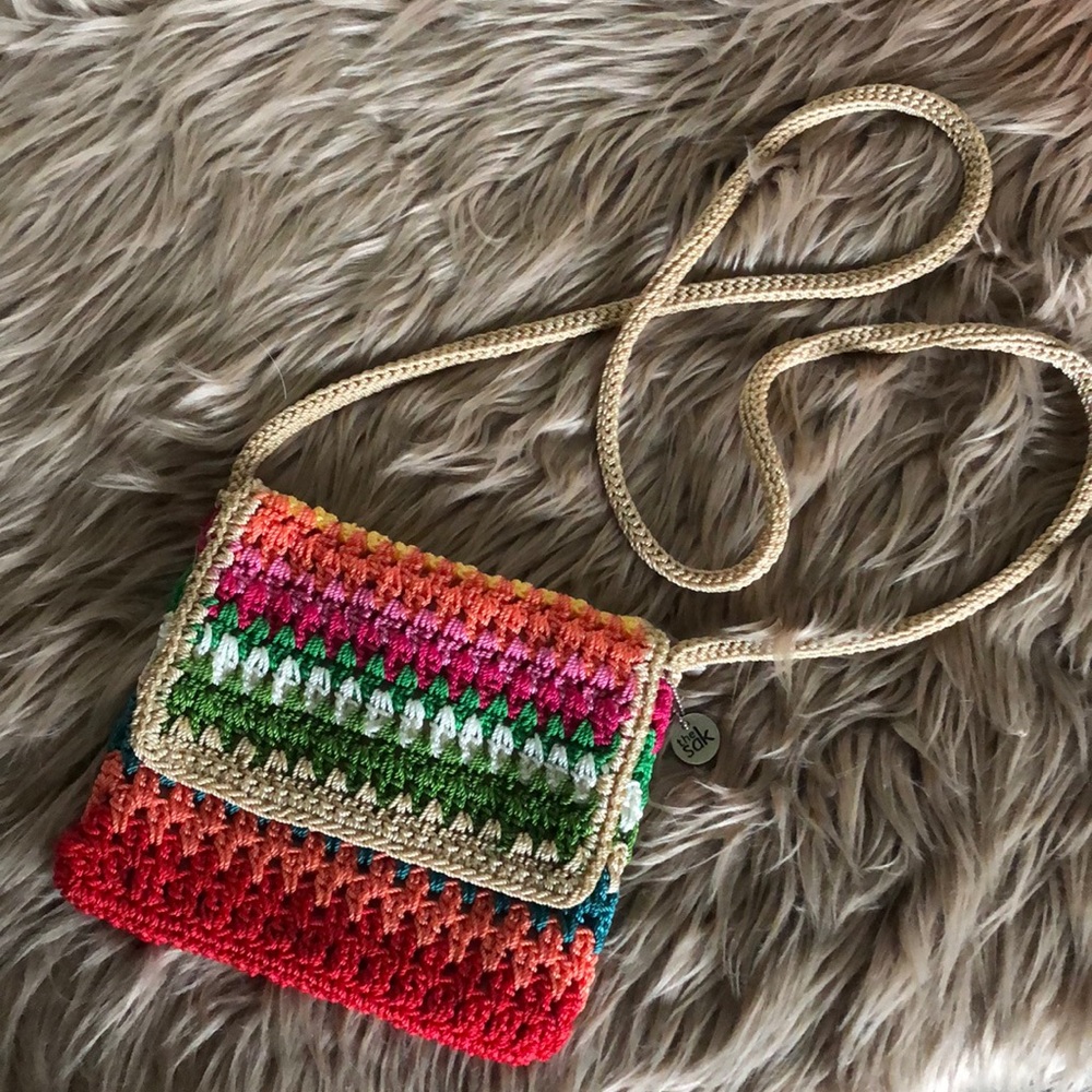 The Sak Rainbow Crossbody Bag NWOT